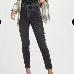 Reformation ultra high cigarette jean Yuma 26